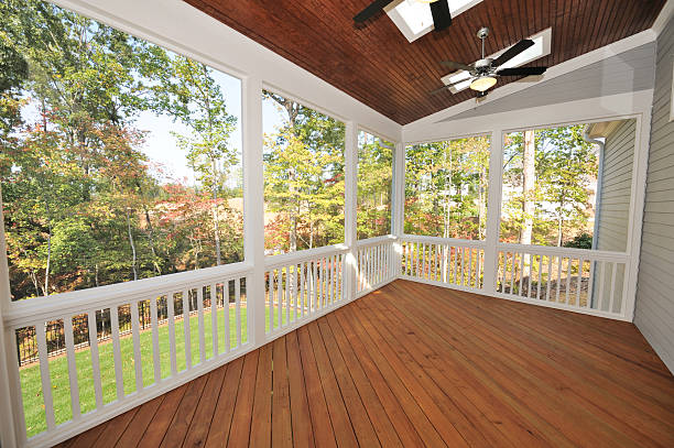 A beautifully painted deck showcasing the high-quality work of Westfhal Painting in Connecticut.