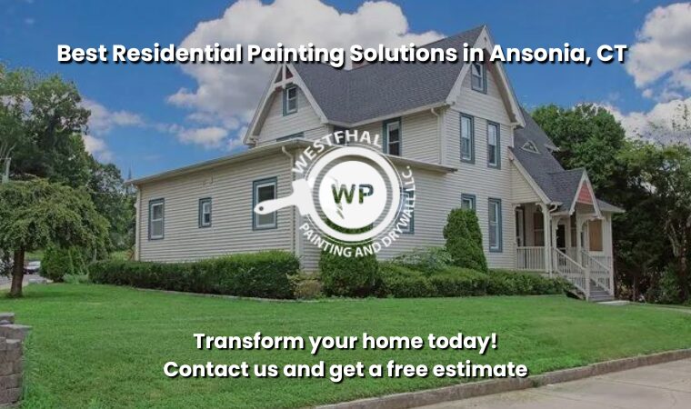 Beautiful view of Ansonia CT featuring Westfhal Painting and Drywall LLC.