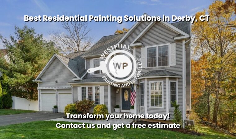 Beautiful view of Derby CT featuring Westfhal Painting and Drywall LLC.