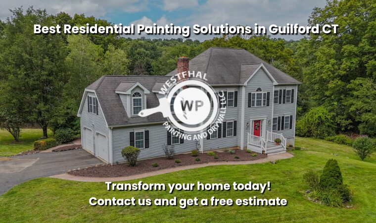 Beautiful view of Guilford CT featuring Westfhal Painting and Drywall LLC.