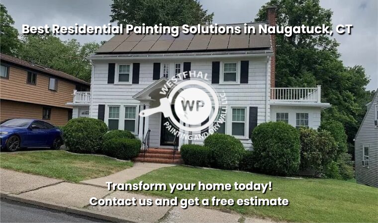 Beautiful view of Naugatuck CT featuring Westfhal Painting and Drywall LLC.