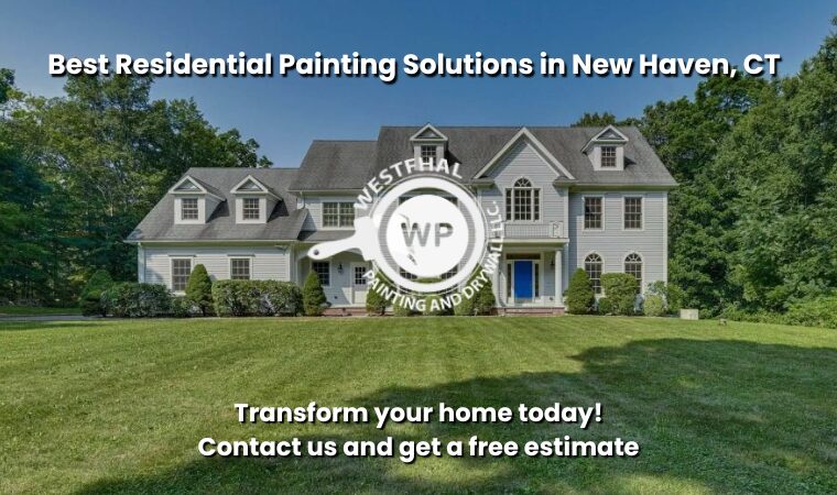 Beautiful view of New Haven CT featuring Westfhal Painting and Drywall LLC.