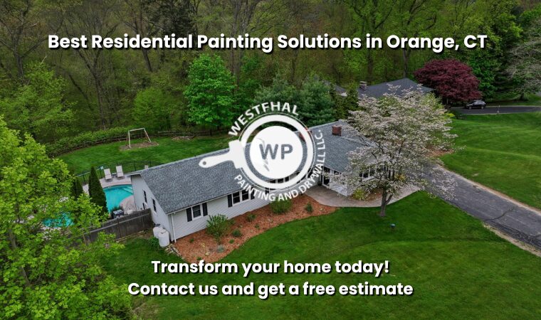 Beautiful view of Orange CT featuring Westfhal Painting and Drywall LLC.