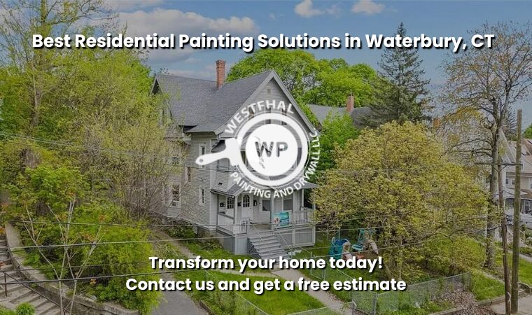 Beautiful view of Waterbury CT featuring Westfhal Painting and Drywall LLC.